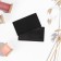 Clothing patch "Rectangle", 6.5 × 3.8 cm, heat -mileyle, black color