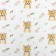 Package Paper "Fox and Garden", 50 cm x 70 cm, 17 grams