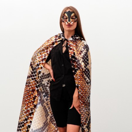 Carnival set "The mysterious snake" raincoat 120 cm, snake-6