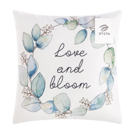 Ethel pillow "Love and Bloom" 40x40 cm, 100% p/e-5