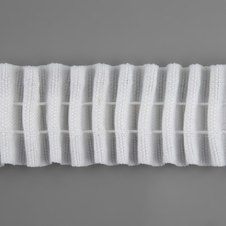 Curtain tape fixed assembly, matte, 3 cm, 50 ± 1 m, white color-1
