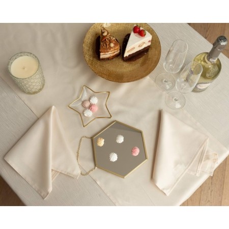 Set of napkins Sofi de Marko "Serenity", size 40x40 cm, 4 pcs, color cream-1