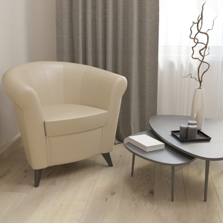 Bange "Laguna", 780 × 630 × 790 mm, leatherette, coffee color with milk