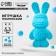 Toy pompons "Bunny", blue