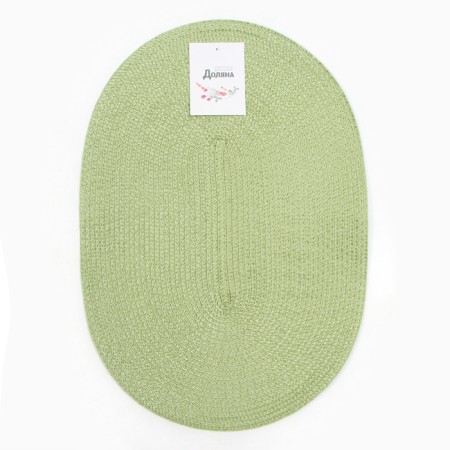 Serving napkin "Oval", central-green, 45*30 cm-3