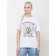 Female T -shirt, size s, white color