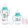 Gift children's set "Magic Pony": Butles for feeding 150 and 250 ml, straight, from 0 months, pink color