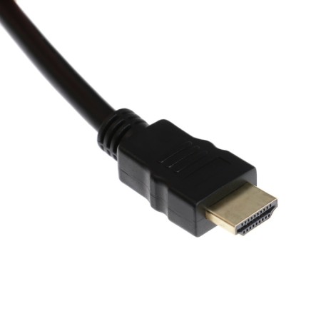 Gold video cable, HDMI (M) -HDMI (M), Ver 2.0, 15 m, black-1