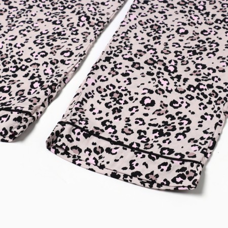 Female pajamas (shirt and trousers) KAFTAN LEO p. 48-50, pink-5