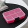 Organizer for storage of the Dolyan, 6 cells, 13.5 × 10 × 3 cm, color mix