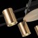 Ceiling lamp ST LUCE. SL1207.402.08. Veroli. 8x7 W, GU10, 85x85x11 cm, black color