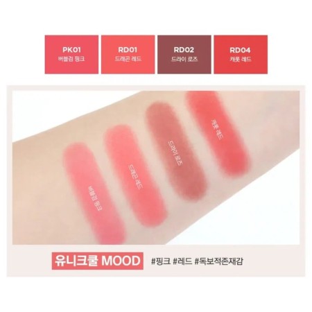 Blood compact Saemmul Single Blusher CR02 Baby Coral, 5 g-1