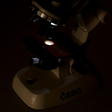 Microscope, with a planet and a phone holder-23