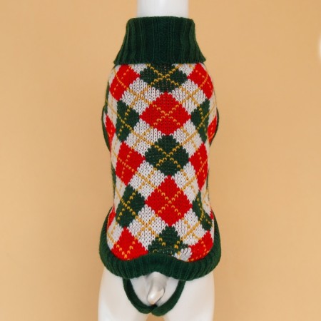 Sweater "Chess", XS (DS 17, Osh 17, OG 23-37 cm)-5