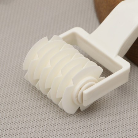 Ruler for cutting the dough "Poster", 20 × 7 × 4.5 cm, white color-5