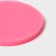 Mold Dolyana "Balt", silicone, d = 8.5 cm, pink color