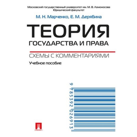 Theory of Government and Rights. Schemes with comments. Tutorial. Marchenko M., Deryabina E.