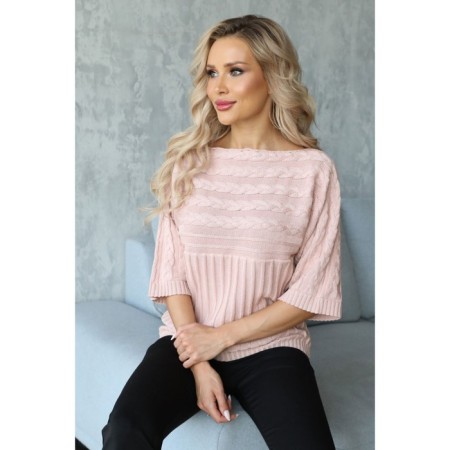 Female jumper, size 50, powder color-2