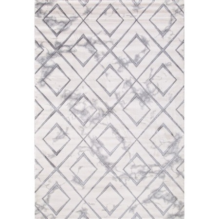 Rectangular carpet Karmen Hali Omega, size 200x290 cm, color Silver/Silver
