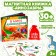 Magnetic book- toy "In the world of dinosaurs" 8 p.