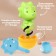Developing toy “Gather yourself: dinosaurus - tricratops”, color mix, crush me