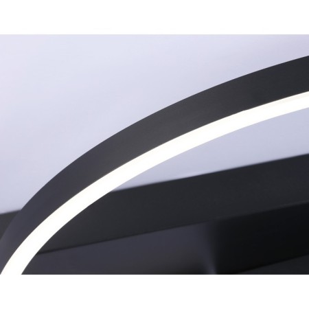 LED ceiling LED Ambrella Light, Linetech, FL51460, LED, 72 W, 5400LUM, 3000-6400K, black color black-4