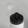 Bicycle bottle, 750 ml, "Master K.", with fastening, white