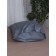Pillowcase Mona Liza, size 70x70 cm, color gray-blue