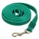 Kaponnoye zonik leash with latex thread, 3 m x 2 cm, green
