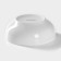 Limon ceramic shareholder, 600 ml, d = 15.5 cm, white color