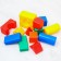 A set of colored cubes "Krosh and Hedgehog", 72 elements, Smeshariki