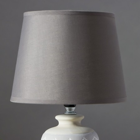 Table lamp 16735/1GR E14 40W Gray H.31cm Risalux-2