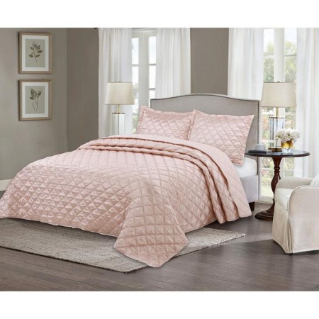 A set with a "Paola" bedspread, size 240x260 cm, 50x70 cm - 2 pcs, shampan color-7