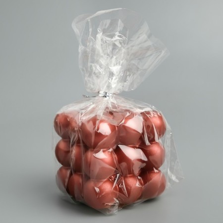 Figure candle "Babble" Big Cube, 5x5x5 cm, red-4