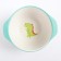 Bamboo children's bowl, mix color, 230 ml, 13.5x11.5x4.5