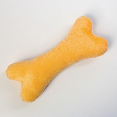 A bed with a bone, 45x35x11 cm, peach-3