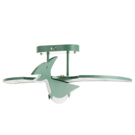 Chandelier "Dinosaur" LED 128W 3000-6000K green 66x66x17 cm Bayerlux-6
