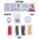 Jewelry from beads "Bel, beauty and monster" set for creativity, princess