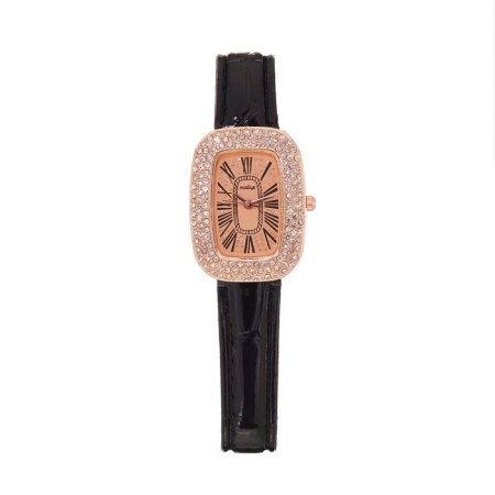 Women's watches women, black strap-1