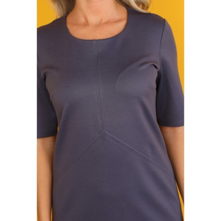 Folloer dress, size 46, gray color-3