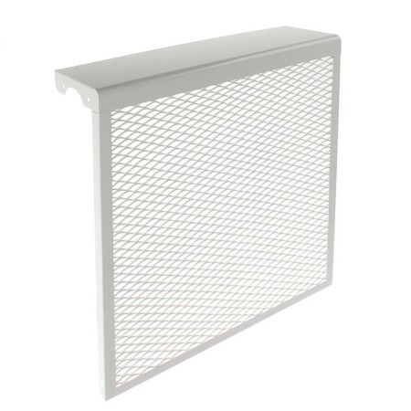 Screen for a cast -iron radiator, 490 x 610 x 142 mm, 5 sections, metal, white