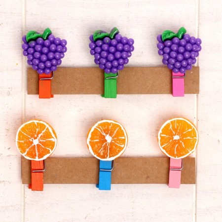 Set for photos and decor "Fruits and berries" 12 pcs.-1