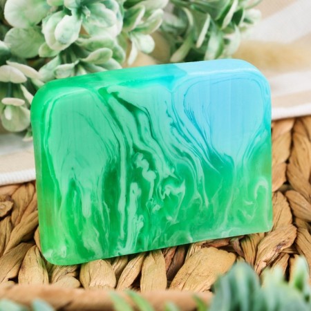 SPA soap - care for the bathhouse and sauna "Aloe - Vera" Dobroparov Handmade 80 grams-1
