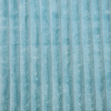 Plaid Vertical 180x200cm, Blue Wave, Velsoft 280g/M, Polyester 100%-1
