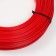 Artificial rattan 8 mm 100 m wave (red)