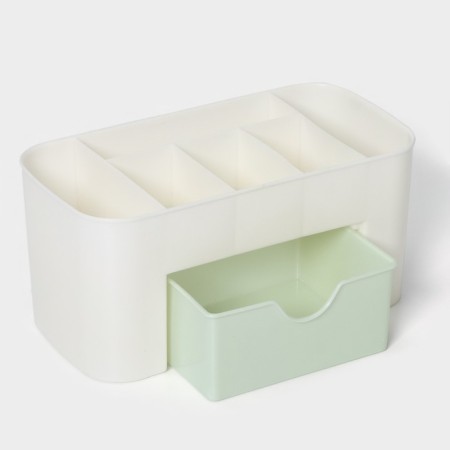 Organizer for storing the little things "Ergonomics", 21 × 10.5 × 10 cm, 6 sections, color mix