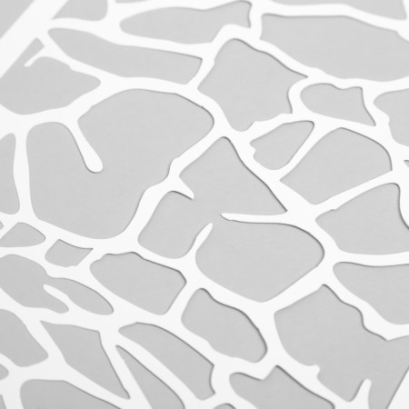 Plastic stencil "Earth" 24x16 cm-2