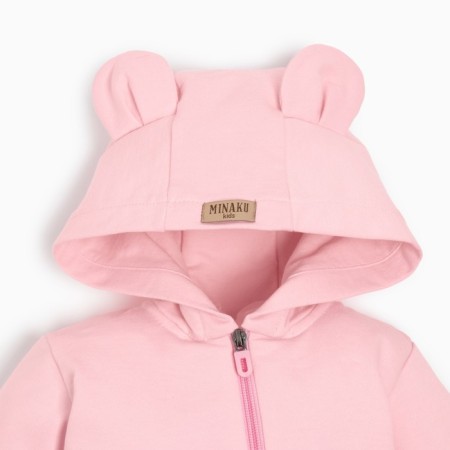Combineson children's minku, pink color, height 74-80 cm-4