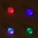Light beacon on a collar for large and medium dogs, purple