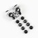 Binocular binocular lupa 10-25x, with backlight, 6 lenses included, 3 AAA